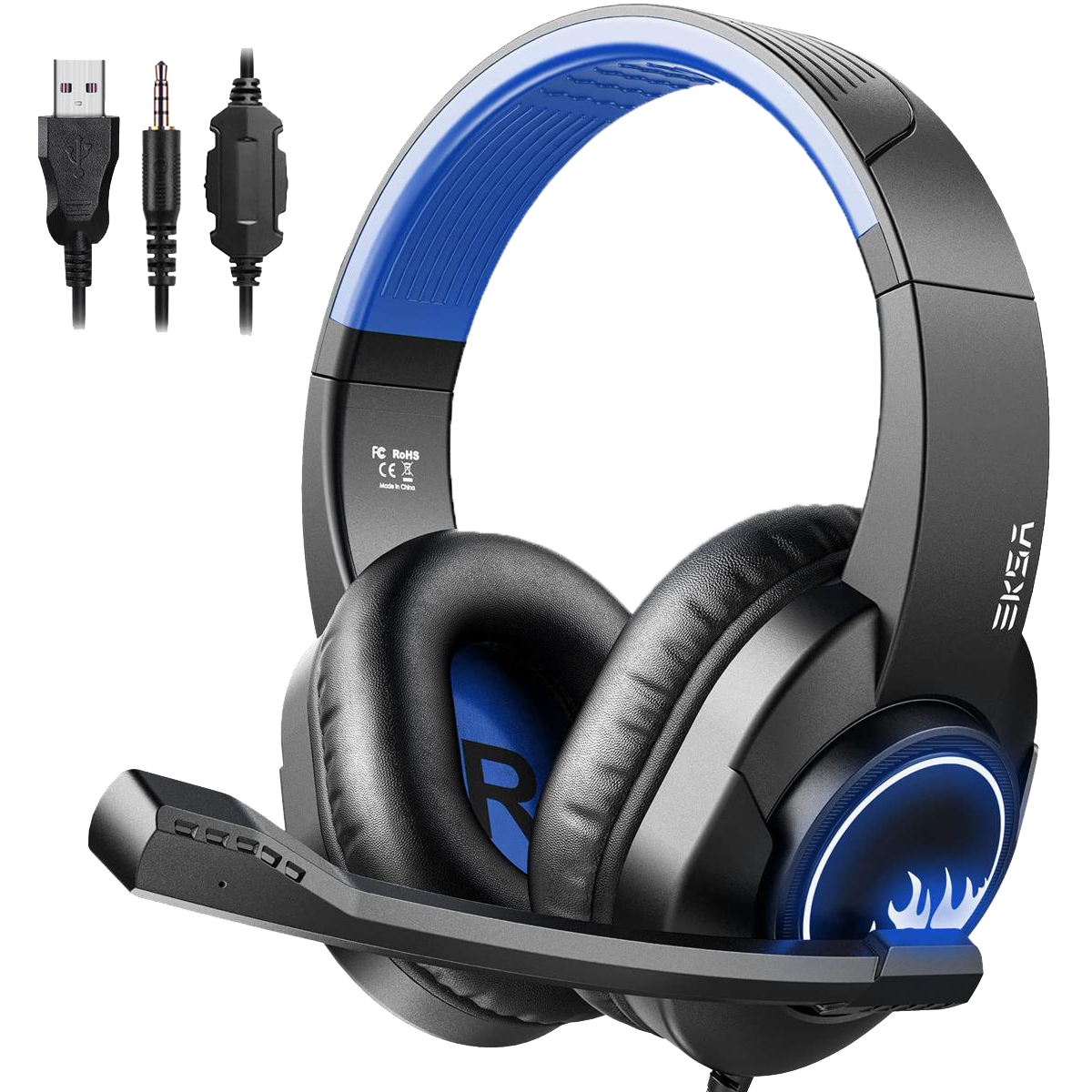 EKSA T8 Gaming Headset with Mic (Wired)