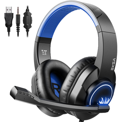 EKSA T8 Gaming Headset with Mic (Wired)